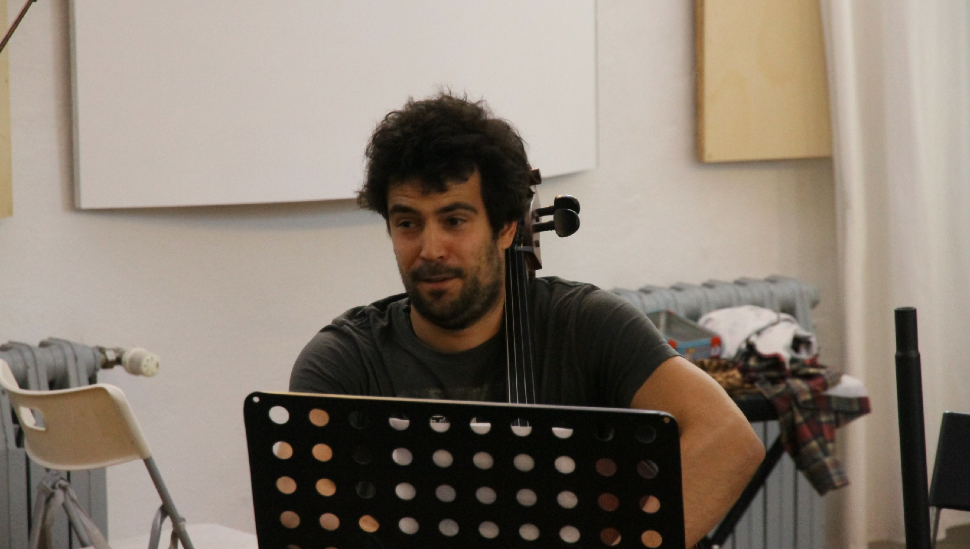 2019-07-08 Ame Zek's 'Unfinished sense of time' im Studio Börne45